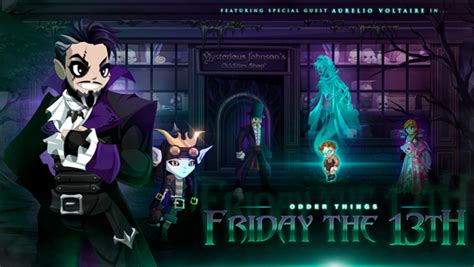 aqw friday the 13th|Friday the 13th: Odder Things .